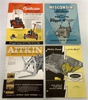 (4)Brochures Wisconsin Aitkin Generac Cyclo-Mo