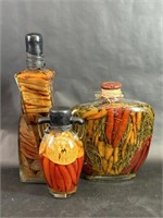 Mixed Vegetable Decorative Bottles