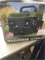 TAILGATOR 2 cycle gas driven generator,