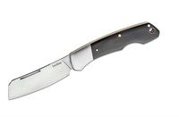 Kershaw Black Handle Silver Parley Folding Knife