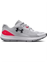 Under Armour Size 12 White/red Surge 3 Shoes