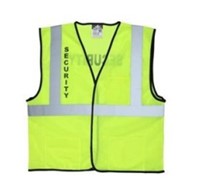 Mcr Safety Medium Economy Mesh Silkscreened Vest
