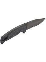 Sog Black Partailly Serrated Recondo Fx Knife