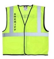 Mcr Safety Large Reflective Lime Safety Vest