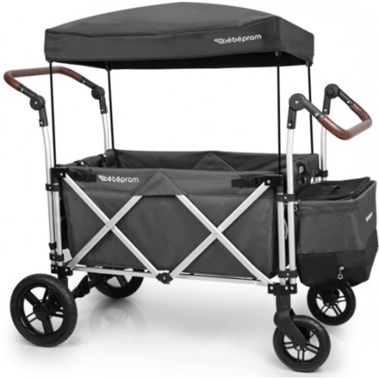 Foldable Luxury Multi-Function Wagon (Grey)