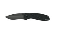 Kershaw Black/black Plain Blur Folding Knife