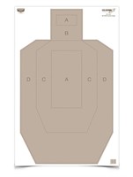 Birchwood Casey 5 Pcs. 23x35 Ipsc Practice Targets