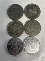 Casino coins and tokens