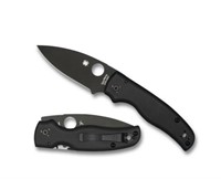 Spyderco Black/black Plain Shaman Folding Knife