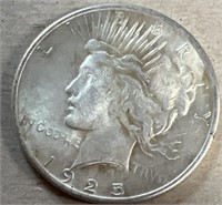 1925 PEACE Silver dollar