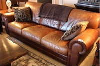 Leather couch