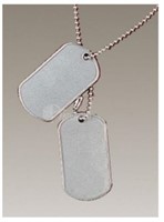 5ive Star Gear Gi Stainless Steel Dog Tags - 25