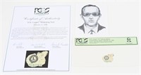 20.00 BANK NOTE REMNANT OF D.B. COOPER AIR HEIST