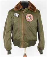 WWII US ARMY AIR CORPS B-15 NAMED FLIGHT JACKET