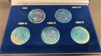 (5) Copy Key Morgan Dollars Collection,