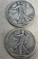 1943 silver half dollars