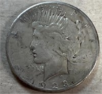 1923 PEACE Silverdollar