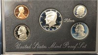 1992-S Silver US Premier Proof Set, No Box