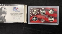 2007-S Silver State Quarters Proof Set