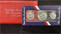 1776-1976-S Silver UNC Bicentennial (3) Coins Set