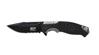 Smith & Wesson Black/gray Drop Point Blade Knife