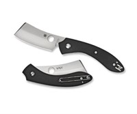 Spyderco Vg 10 Stainless Steel Roc Folding Knife