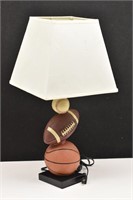 Sport Table Lamp, Basketball, Football, Baseball