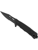 Seal Fx Partially Serrated Blade Knife