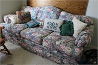 Upholstered couch