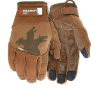 Mcr Safety Multi-task Cable Channel Brown Gloves