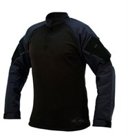 Tru-spec X-large Blue 1/4 Zip Winter Combat Shirt
