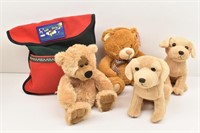 Timberline Colorado Nap Sack & 4 Plush Toys ...