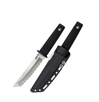 Kobun Serrated Blade Edge Secure-ex Sheath Knife