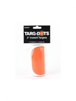Targ-dots Orange 3" 25 Pieces Packed Target Dots