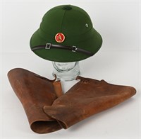 NORTH VIETNAMESE PITH HELMET WW1 US ARMY LEGGINGS