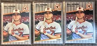 Fleer 1989 Bill Ripken Error Cards (3)