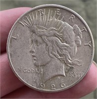 1926 Peace Silver Dollar