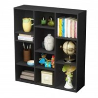 INTEXCA 12-Cube Large Modern Bookshelf Storage Orr