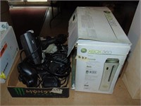 X Box 360, Games, flat of Controllers & Cords