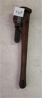 Rigid 18" pipe wrench