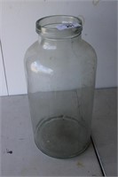 Vintage glass jar