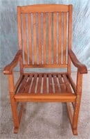 EXTRA LARGE WOODEN ROCKING CHAIR