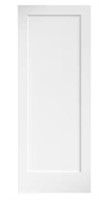 24”x80” Shaker White Primed 1-panel door