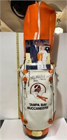 Lee Roy Selmon Buccs Autographed Golf Bag