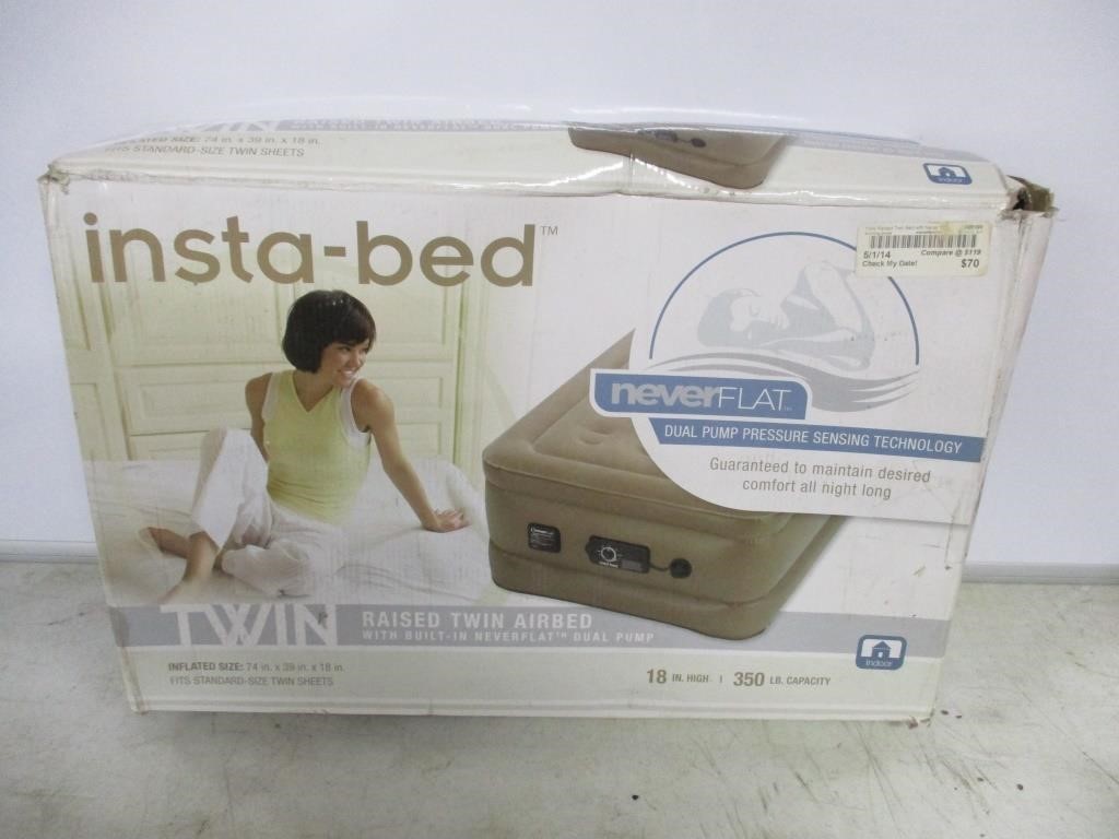 New Raised Twin Air Insta-Bed