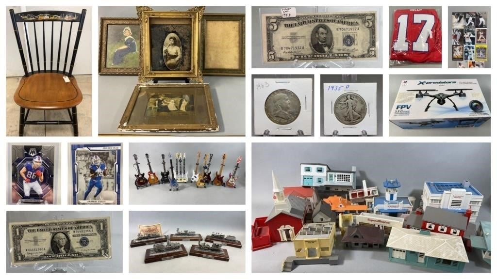 May 5th Antique, Collectibe, Coin & Baseball Card Auction
