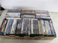 Lot of 72 DVD Movies