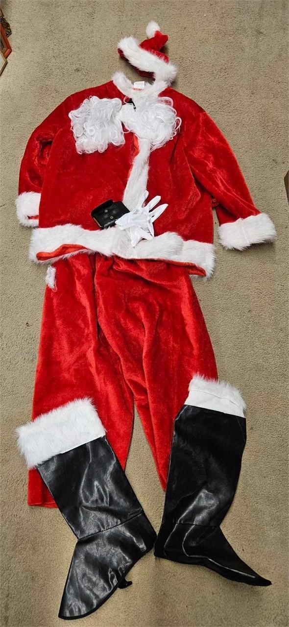 Rubi's Polyester Santa Costume