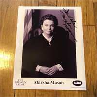 Autographed Marsha Mason Publicity Photo