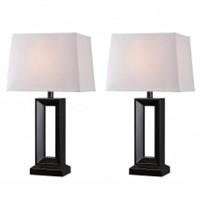 2-Pack Table Lamp, Modern Lamp with 3 Adjustable t